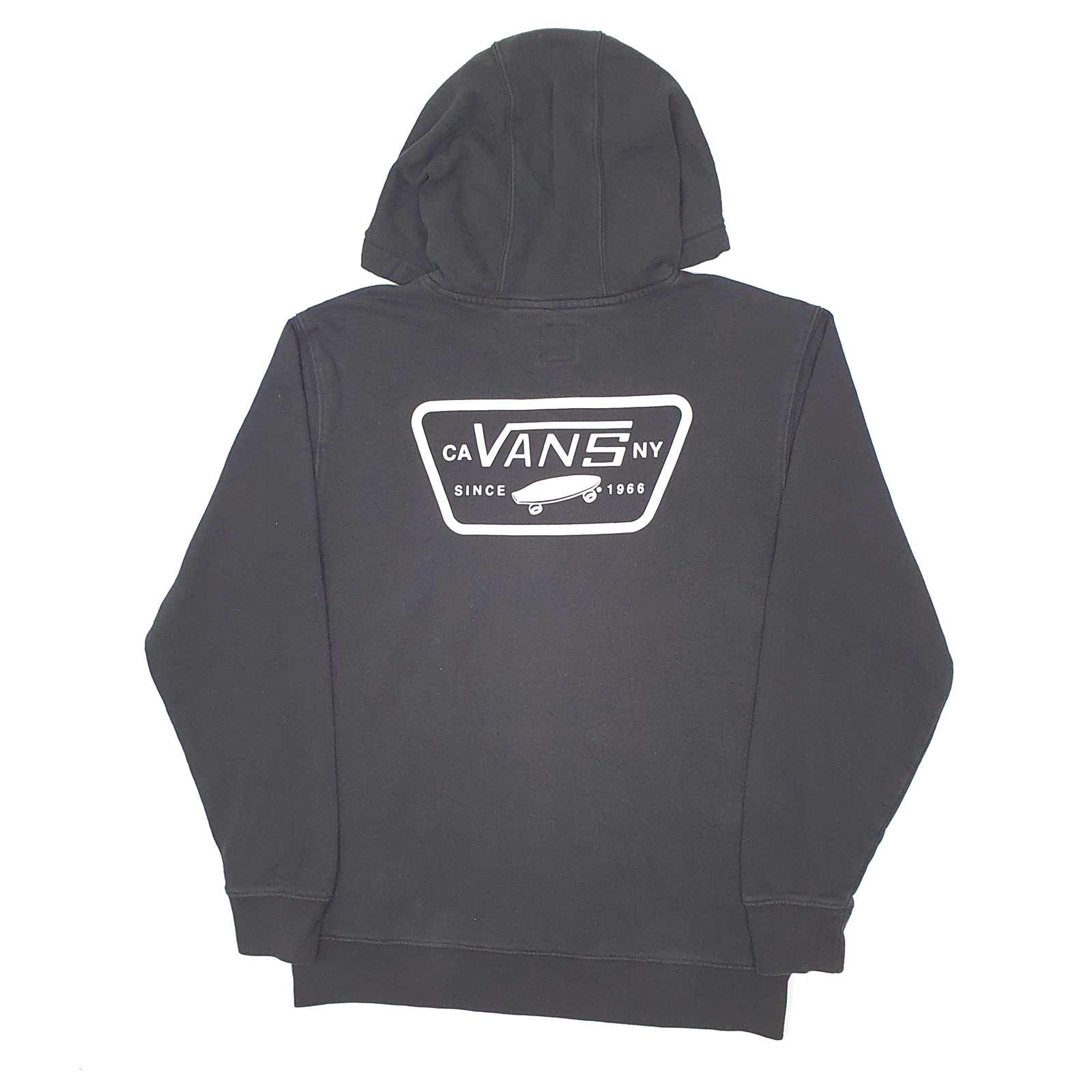 VANS Hoodie Cotton & Polyester Jumper Sweatshirt Mens S image 3