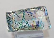 Rutilated Quartz Fancy Cut Shape 121 Ct Natural Loose Gemstone EGL Certified