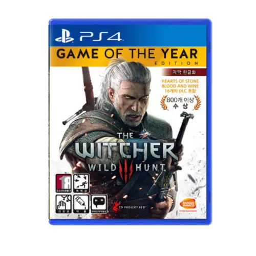 PS4 The Witcher 3 Wild Hunt Korean subtitles