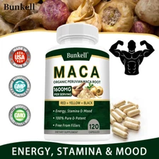 Organic Peruvian Maca Root – Manages Stress And Mood, Enhances Muscle Endurance
