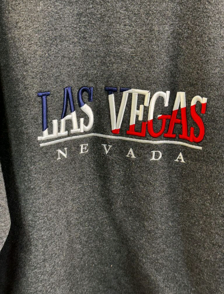 Vintage Alstyle apparel Embroidered Las Vegas NV Size L sweatshirt Made In USA eBay