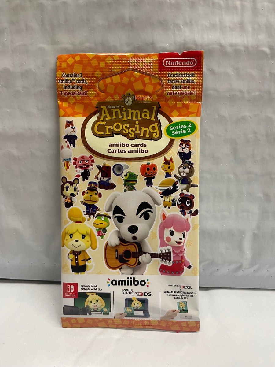 Nintendo Animal Crossing Amiibo Cards (Series 2) Genuine Single