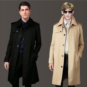 long thin overcoat