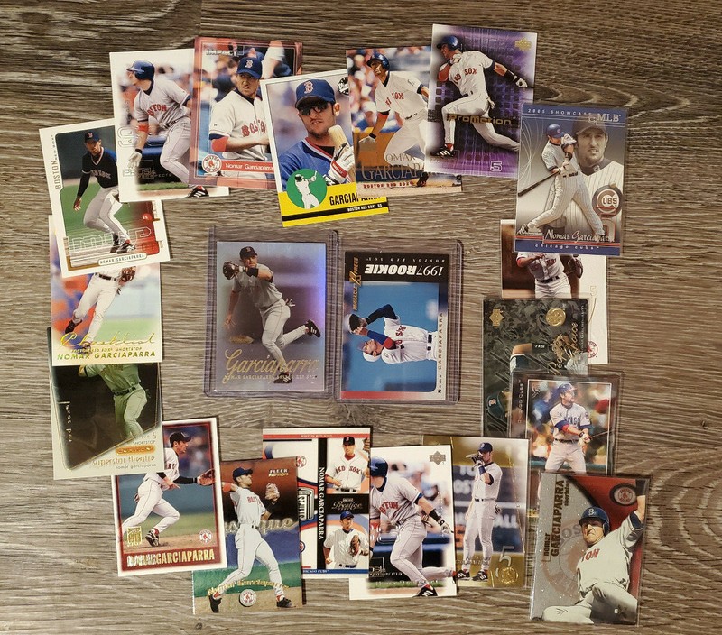 Nomar Garciaparra Baseball Card Lot - With Rookie Card RC - See Pics Nice Cards