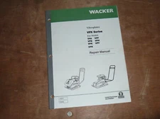 Wacker VPR 174 Vibroplate Compactor Operator Maintenance Service Repair Manual