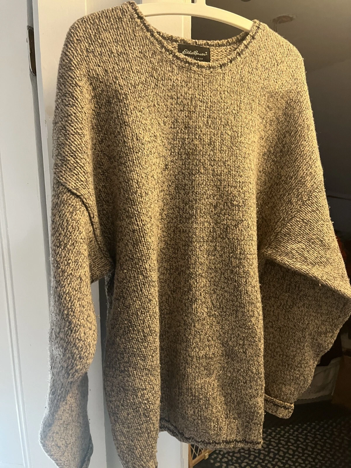 Eddie Bauer Wool Blend Sweater Men's L