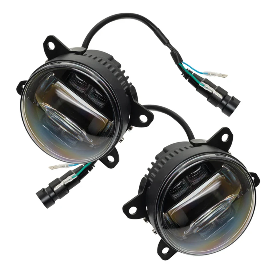 Oracle Lighting 4 英寸投影仪 Led 雾灯(一对)适用于福特 Explorer 2011 - 15 — 第 3/4 张图片