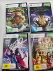 XBOX 360 Set -Kinect Adventures / Kinectimals / Dance 2 Central / Fable