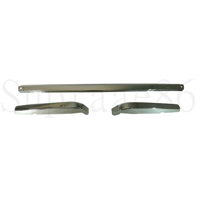 Rear Steel Bumper Chromed For 1970-1972 70-72 Datsun 240Z 260Z 280Z