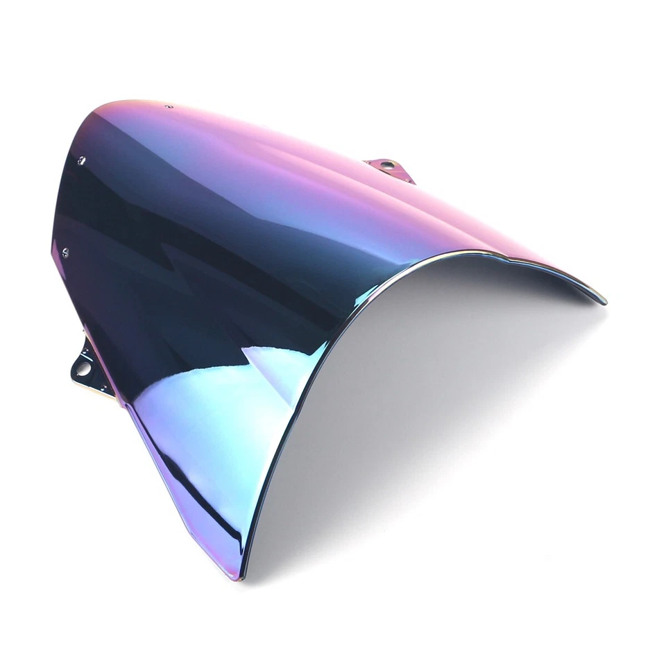 Black Windscreen Windshield Deflector For Kawasaki Ninja ZX10R 2008 2009 2010 IR - Изображение 4 из 4