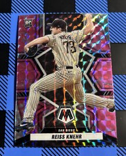 2022 Mosaic #240 Reiss Knehr RC PINK PRIZM Padres