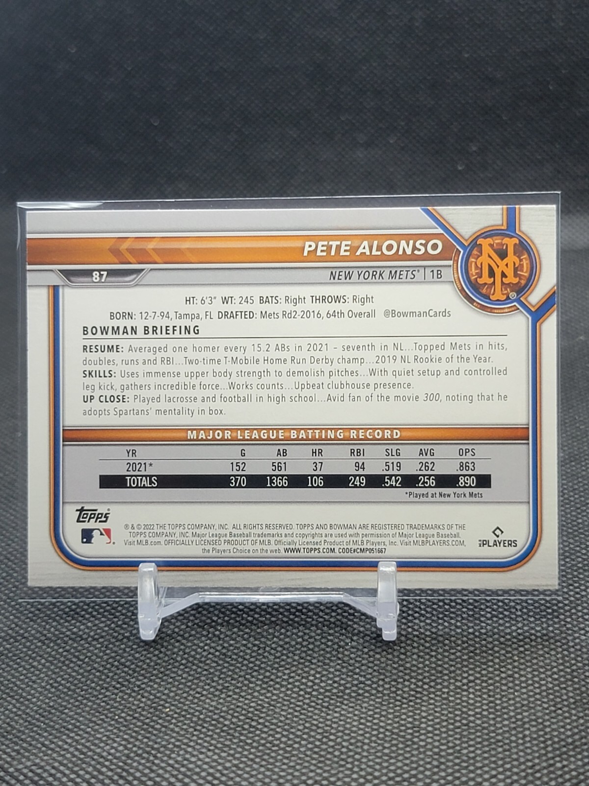 New York Mets *Choose Your Baseball Card* Inserts Rookies Autos (Updated 7/26) - Picture 110 of 512