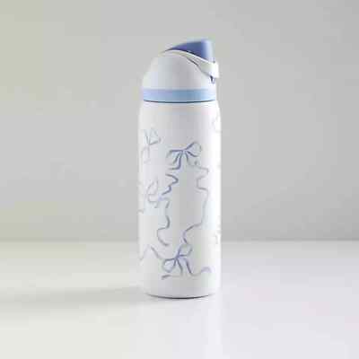 Owala Urban Outfitter Exclusive Tied And True Blue Bows Bottle