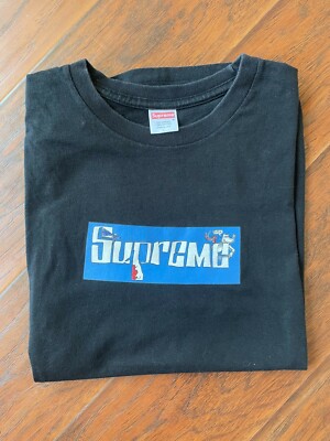 Black Supreme 2007 Box Logo Tee Supreme Joe Cool Box Logo T-Shirt