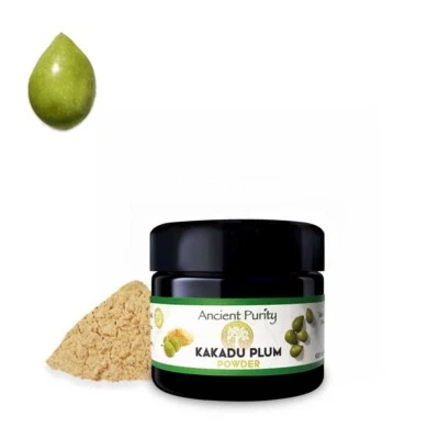 ANCIENT PURITY KAKADU PLUM Powder 25g | Highest Vitamin C Superfood | Organic Australia Origin