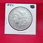 1882 Philadelphia Mint Silver Morgan Liberty Dollar Lady Mid-Good grade (9)