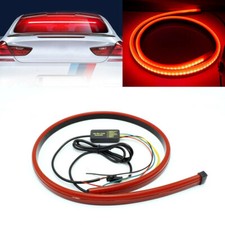 Car Additional Light Third Brake Flexible Red Led Driving Turn Signal Stop Lamp