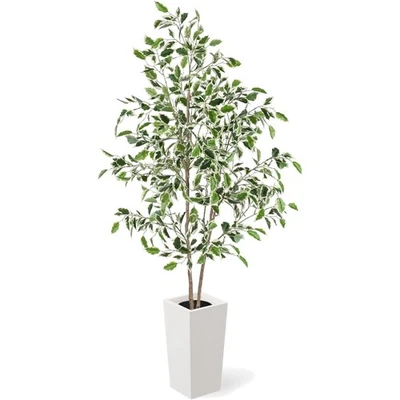 Kunstpflanze Ficus Benjamini 160cm Witterungsbeständig Indoor Outdoor - Bild 1 von 4