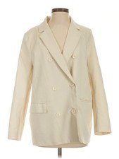Assorted Brands Women Ivory Blazer S