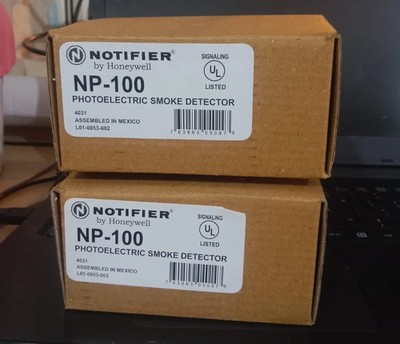 Notifier NP-100 Photoelectric Smoke Detector NP 100 Only Head Fast Shipping