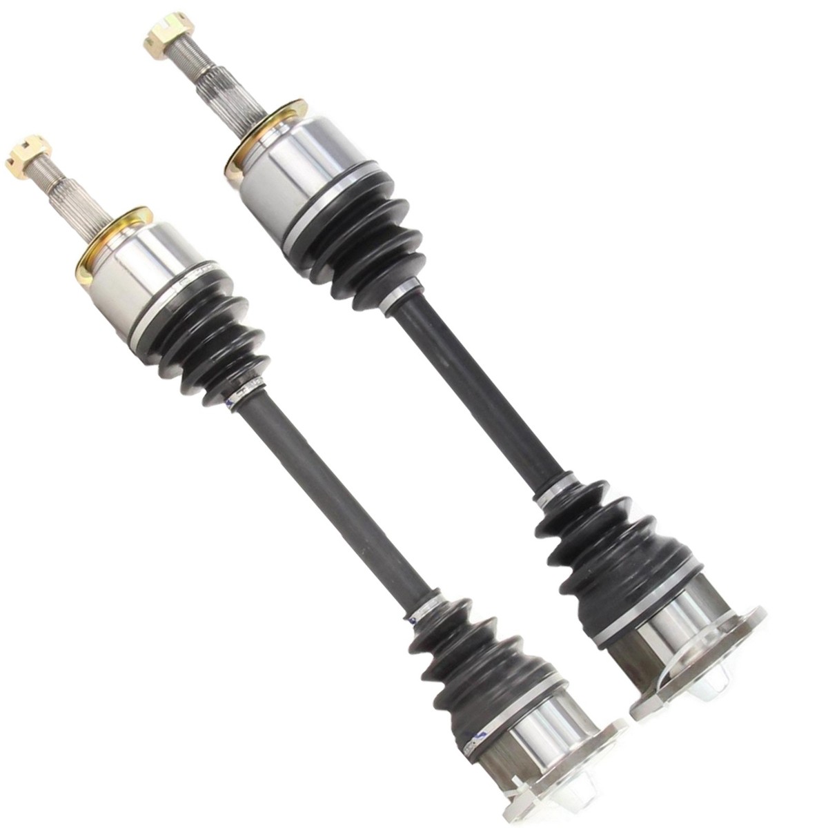 TrakMotive Rear Right & Left CV Axle Shafts Kit Set of 2 for
