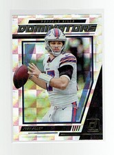 Josh Allen 2021 Panini Donruss - Dominators #D4  Buffalo Bills MVP