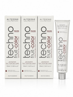 Alter Ego Techno Fruit.Color Permanent Hair Coloring Cream 100ml  F50