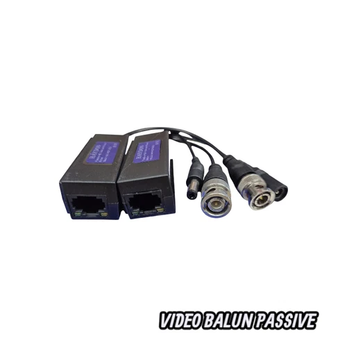 4K 8MP Passive CCTV Video Balun Pair HAY-HDPVB02TWIN BNC to Cat5/6 Transceiver - Picture 1 of 6