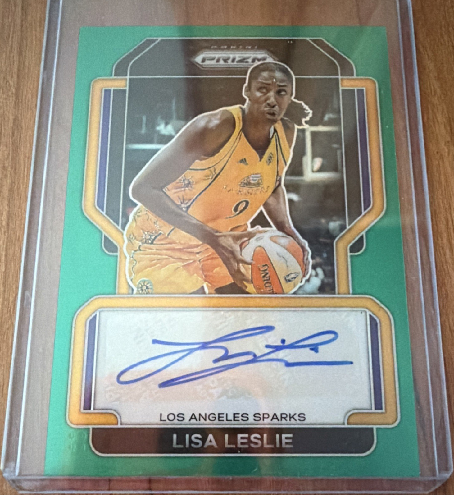 Panini 2020 Prizm WNBA Lisa Leslie Los Angeles Sparks Signatures SG-LLS Auto