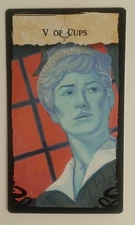 Ultra Pro Cthulhu's Vault Tarot Card 5 Of Cups 4.75" X 2.75"