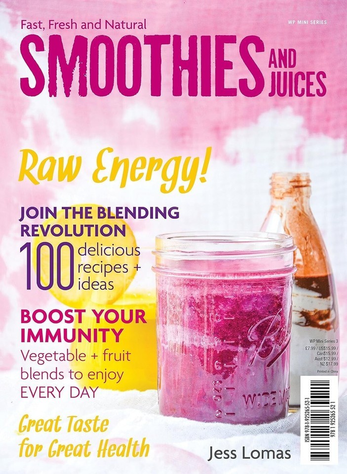 Fast Fresh and Natural Smoothies and Juices By Jess Lomas Paperback NEW