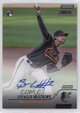 2022 Topps Stadium Club Auto Spenser Watkins #SCBA-SW Auto 04zk