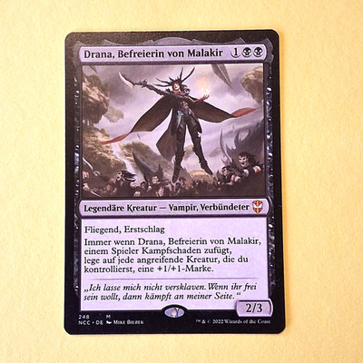 MTG Drana, Befreierin von Malakir NCC 248 Deutsch Mythic (B0116)