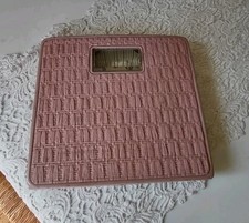 Vintage Counselor Pink Bathroom Scale USA Dial Works