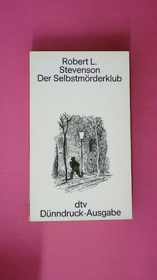 246493 Robert Louis Stevenson DTV-DÜNNDRUCK-AUSGABE Der Selbstmörderclub