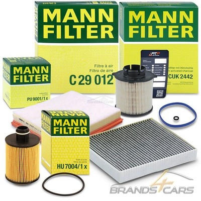 MANN-FILTER INSPEKTIONSPAKET FILTERSATZ SET B FÜR SAAB 9-5 2.0 TiD TTiD BJ 10-12
