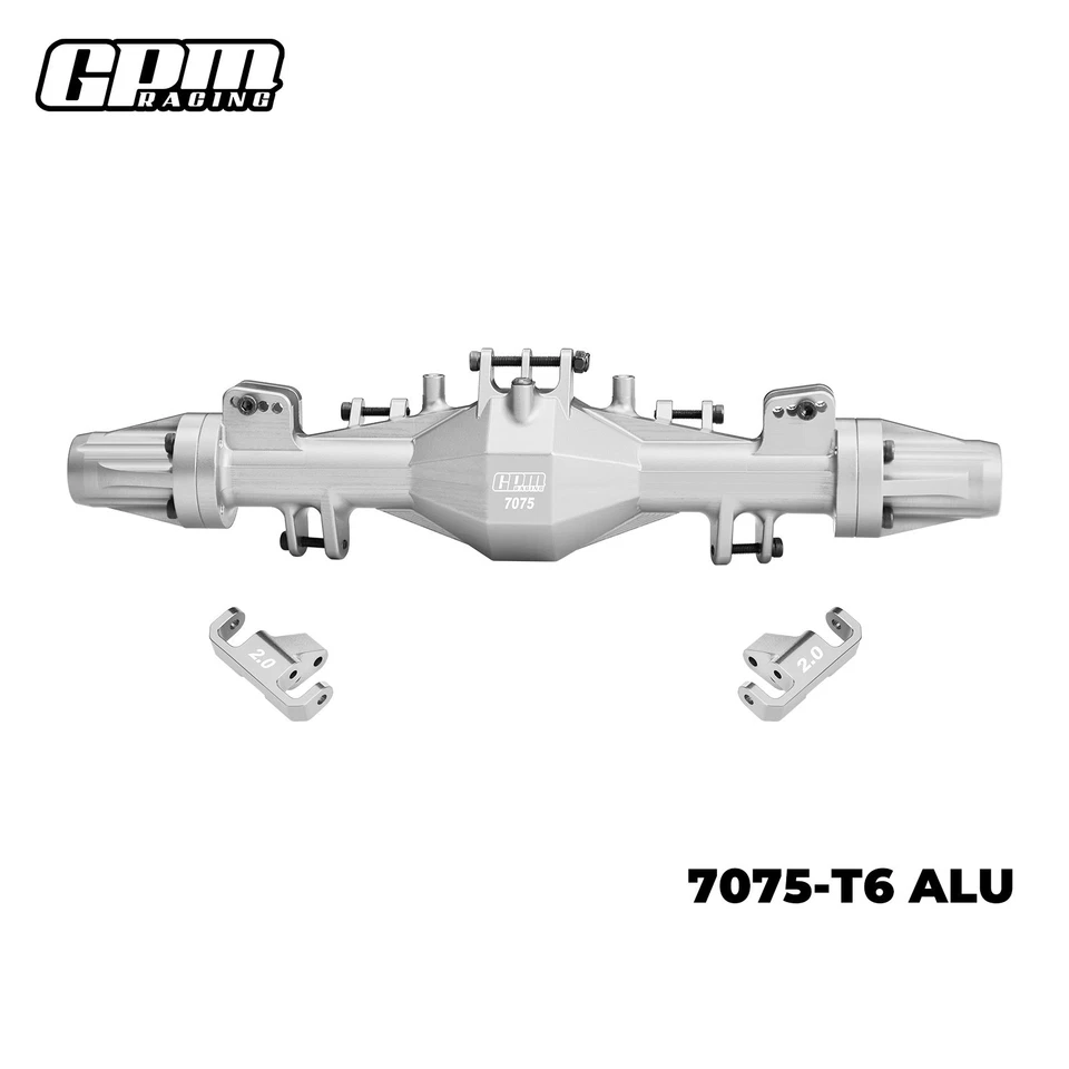 GPM 7075 Alloy Quick Release Rear Axle Housing Set LOSI 1/8 LMT 1.0/2.0 LOS-1805 - Image 4 of 4