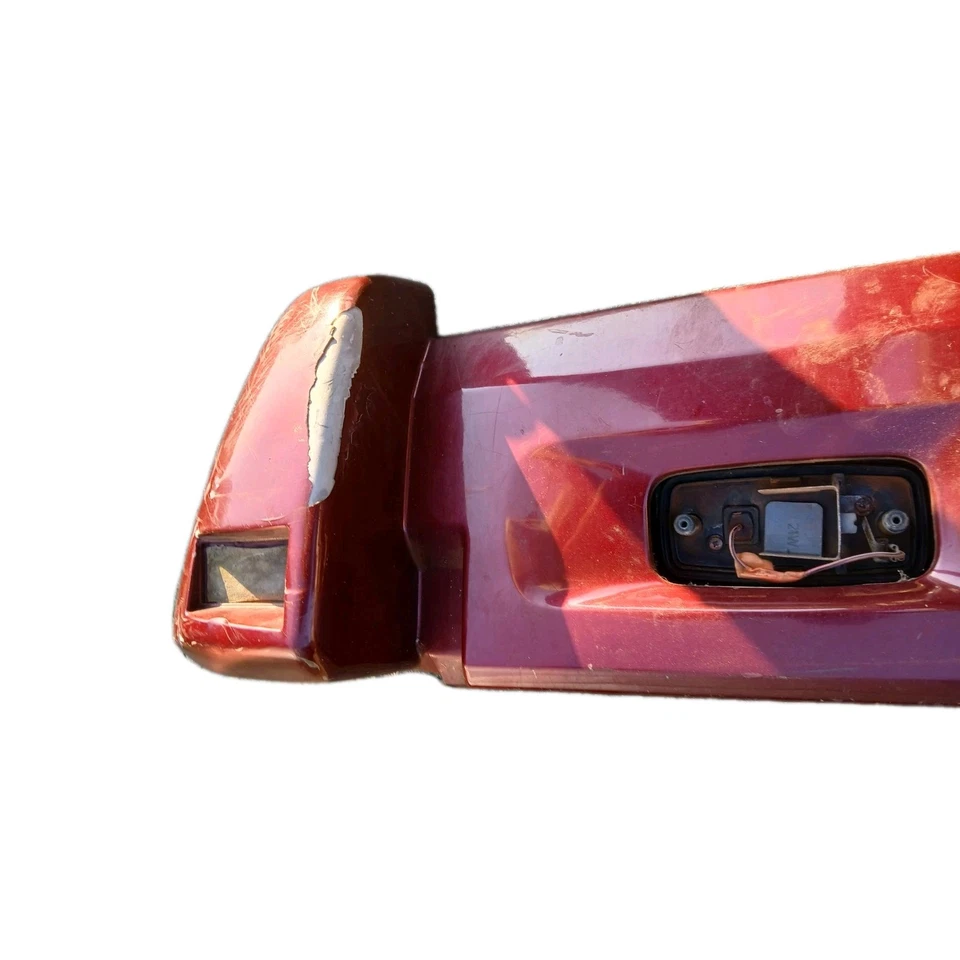 AU BA BF Ford Falcon Ute Tub Rear Bumper Bar, No Reverse Lights Red Color - image 3 of 4