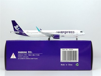 1:400 Phoenix HK Express Airbus A321neo B-KKA  Airplane Diecast Aircraft Model