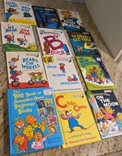 Lot Of 12 Vintage Berenstain Bears Beginner Books Bright And Early Dr Seuss