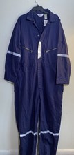 Walls Master Made Coveralls Overalls Blue Zip Men 50 regular