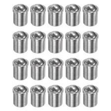 20pcs Ball Plunger 6x7mm 304 Stainless Steel Ball Point Spring Plunger for Door
