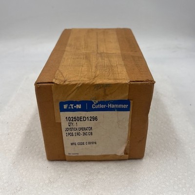 NOS Sealed EATON CUTLER HAMMER 10250ED1296 Joystick Operator 2 pos 2 no 2 nc c/b
