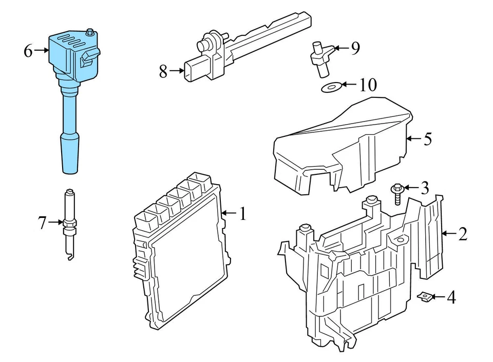 BMW 440I XDRIVE 2017-2020 gran cupé - bobina de encendido 8643360 Foto 3 de 4