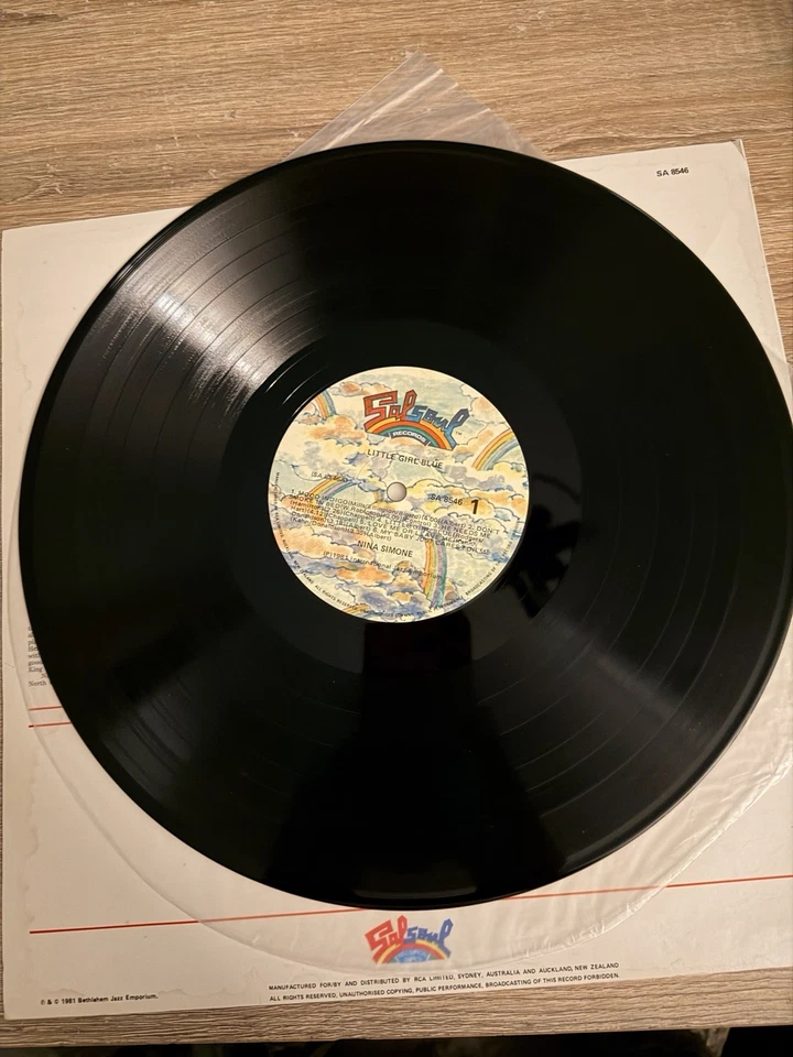 Nina Simone Little Girl Blue New Zealand ‘81 Pressing LP - Image 3 of 4