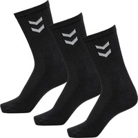Hummel 3-Pack Basic Sock Schwarz Gr. 41-45