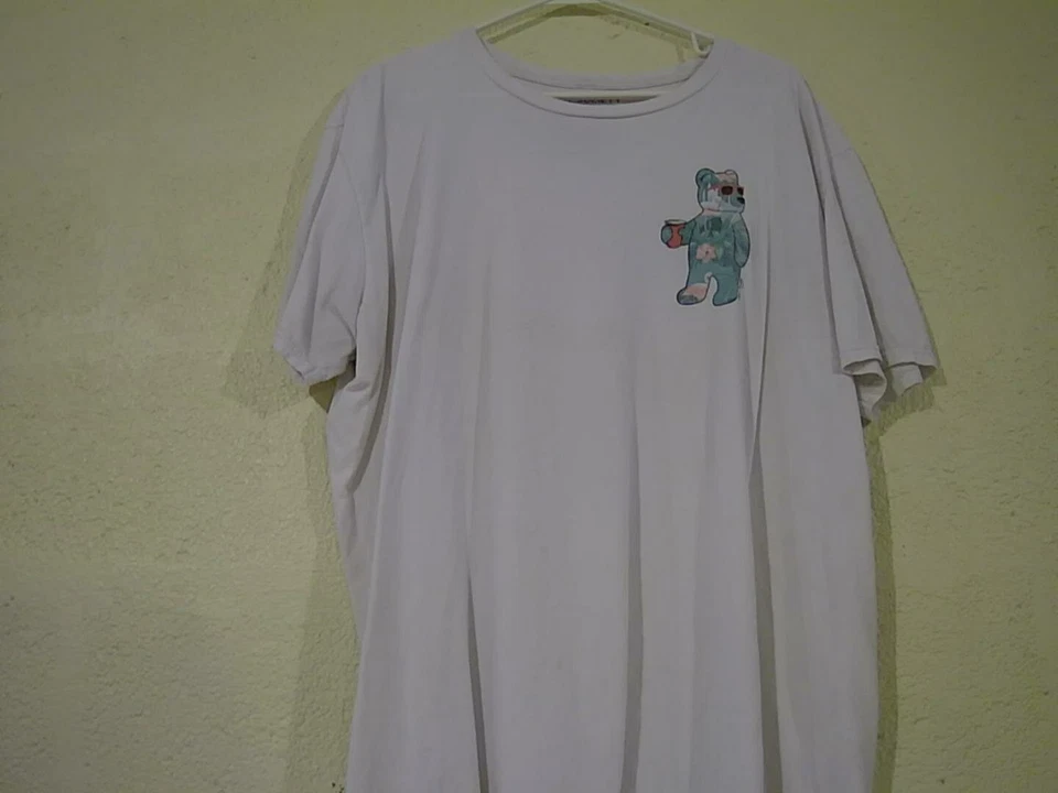 Camiseta blanca con oso tie-dye Riot Society - talla XL Foto 4 de 4