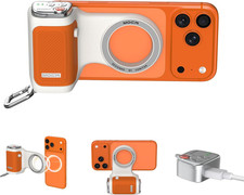 MOCA Iphone 17 Pro Camera Grip No Need App for Ios26, Compatible Ios17 and Ios18
