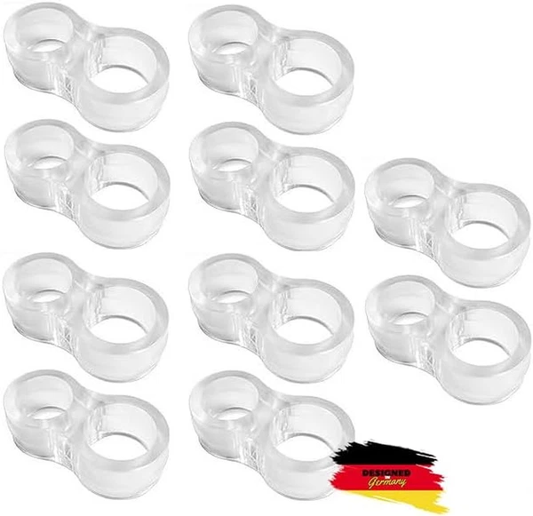 OG-ER TüRstopper Klinke TüRklinkenpuffer TüRklinken Stopper, 5Er-10Er-20Er Set,-image