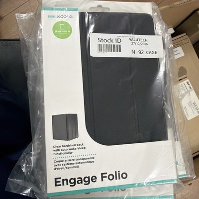 X-Doria iPad Mini 4 Engage Folio Schutzhülle Schwarz Neu